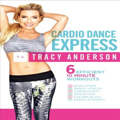 Tracy Anderson: Cardio Dance Express (트레이시 앤더슨: 카디오 댄스 익스프레스)(지역코드1)(한글무자막)(DVD)