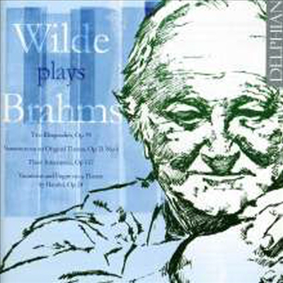 브람스: 피아노를 위한 변주곡 & 3개의 인터메르초 (Brahms: Variations for Piano & 3 Intermezzi)(CD) - David Wilde