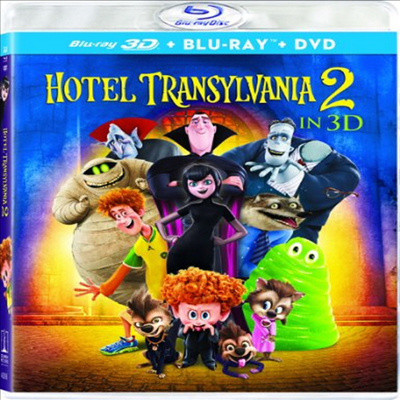 Hotel Transylvania 2 (몬스터 호텔) (한글무자막)(Blu-ray 3D)