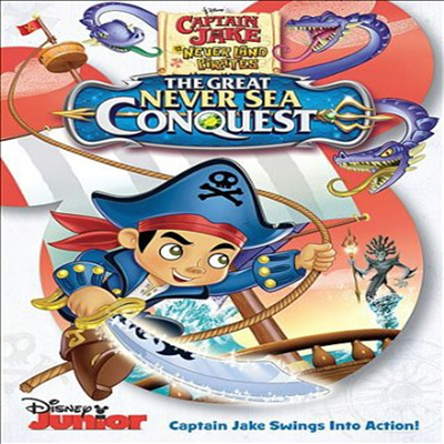 Captain Jake and the Neverland Pirates: The Great Never Sea Conquest (더 그레이트 네버 씨 컨퀘스트)(지역코드1)(한글무자막)(DVD)