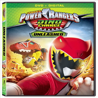 Power Rangers Dino Charge: Unleashed (지역코드1)(한글무자막)(DVD + Digital) (파워레인저 다이노 차지: 언리쉬드)