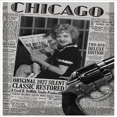 Chicago (1927) (2pc) (Silent) (시카고)(한글무자막)(DVD)