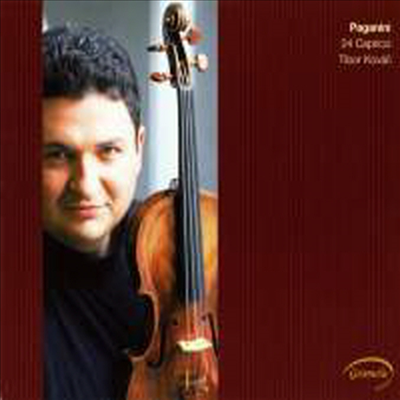 파가니니: 24개의 바이올린을 위한 카프리스 (Paganini: Caprices for solo Violin, Op. 1 Nos.1 - 24 Complete)(CD) - Tibor Kovac