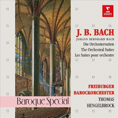 바흐: 관현악 모음곡 1-4번 (Bach: Orchestral Suites No.1-4) (일본반)(CD) - Thomas Hengelbrock