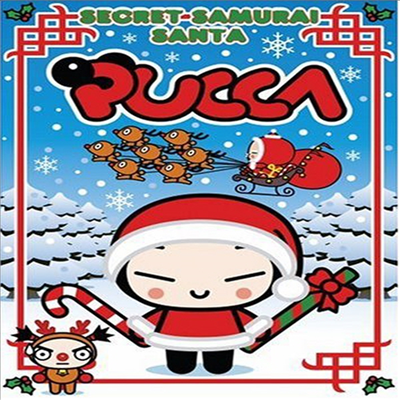 Pucca: Secret Samurai Santa / (Full)(지역코드1)(한글무자막)(DVD)