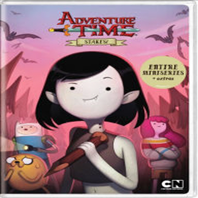 Cartoon Network: Adventure Time - Stakes (핀과 제이크의 어드벤처 타임 - 스테익스)(지역코드1)(한글무자막)(DVD)