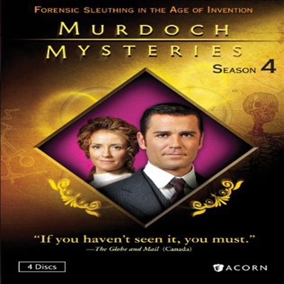 Murdoch Mysteries: Season 4 (머독 미스터리: 시즌 4)(지역코드1)(한글무자막)(DVD)