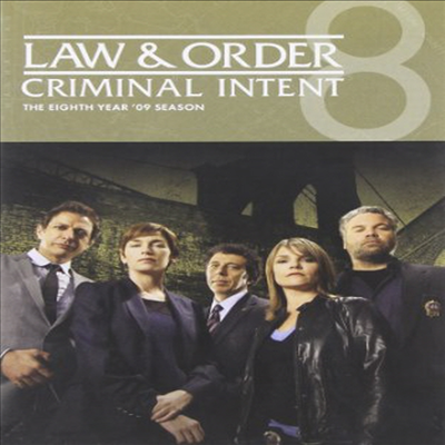 Law & Order: Criminal Intent - The Eighth Year (법과 질서 - 뉴욕 특수수사대: 시즌 8)(지역코드1)(한글무자막)(DVD)