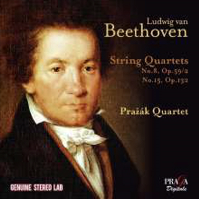 베토벤: 현악 사중주 8, 15번 (Beethoven: String Quartets No.8 &amp; 15)(CD) - Prazak Quartet