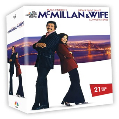 Mcmillan & Wife: Complete Series (형사 맥밀란: 컴플리트 시리즈)(지역코드1)(한글무자막)(DVD)