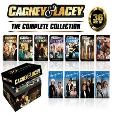 Cagney &amp; Lacey: The Complete Collection (캐그니와 레이시: 더 컴플리트 컬렉션)(지역코드1)(한글무자막)(DVD)