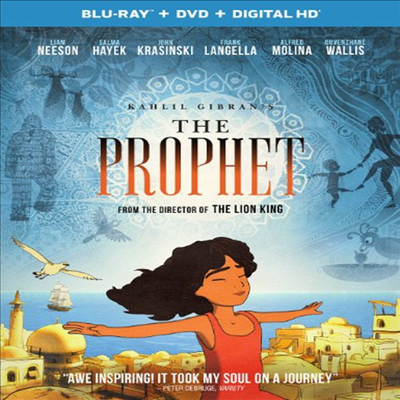 Kahlil Gibran&#39;s The Prophet (칼릴 지브란의 예언자)(한글무자막)(Blu-ray)
