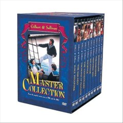 길버트 &amp; 설리반 : 오페레타 작품집 (Gilbert &amp; Sullivan Master Collection) (10DVD) - Gilbert &amp; Sullivan