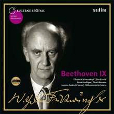 베토벤: 교향곡 9번 '합창' (Beethoven: Symphony No.9 'Choral' - Lucerne Festival 1954) (Remastered)(180G)(Vinyl 2LP) - Wilhelm Furtwangler