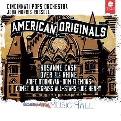 신시내티 팝스 오케스트라 - 미국의 음악 (Cincinnati Pops Orchestra - American Originals) (Vinyl LP) - John Morris Russell