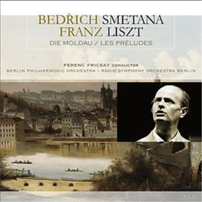 스메타나: 몰다우 & 리스트: 교향시 3번 '전주곡' (Smetana: Die Moldau & Liszt: Les Preludes) (180g)(LP) - Ferenc Fricsay