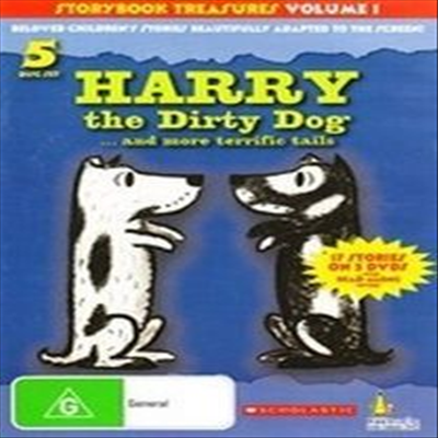 Storybook Treasures Volume 1: Harry The Dirty Dog (해리 더 더티 독)(한글 무자막)(DVD)