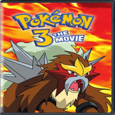 Pokemon The Movie 3: Spell Of The Unown (포켓 몬스터 3 - 결정탑의 제왕 엔테이)(지역코드1)(한글무자막)(DVD)