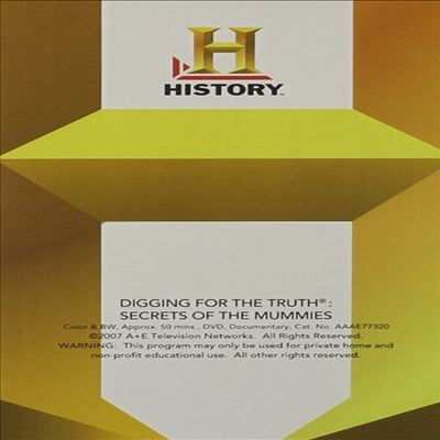 Digging For The Truth: Secrets Of The Mummies (디깅 포 더 트루스)(지역코드1)(한글무자막)(DVD)