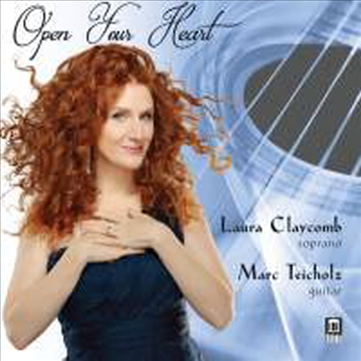 오픈 유어 하트 - 소프라노와 기타를 위한 작품집 (Open Your Heart - Works for Soprano and Guitar)(CD) - Marc Teicholz