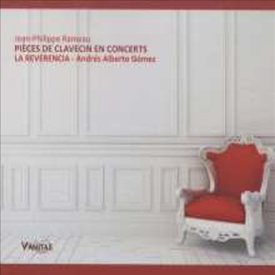 라모: 하프시코드 소 협주곡 1-5번 (Rameau: Pieces de Clavecin en Concerts Nr.1-5)(CD) - Andres Alberto Gomez