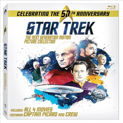 Star Trek: The Next Generation Motion Picture Collection (스타트렉) (한글무자막)(Blu-ray)