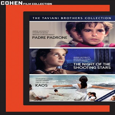 The Taviani Brothers Collection: Padre Padrone / The NIght Of The Shooting Stars / Kaos (빠드레 빠드로네 / 더 나잇 오브 더 슈팅 스타스 / 카오스)(지역코드1)(한글무자막)(DVD)