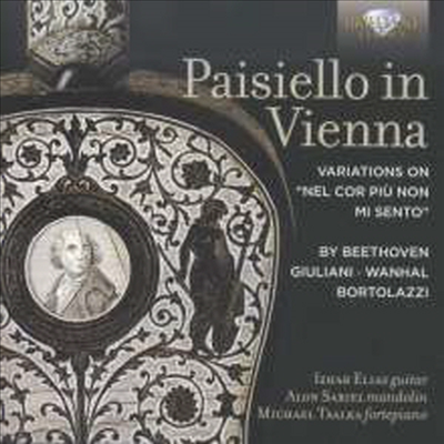 훔멜, 줄리아니, 베토벤, 반할 - 만돌린과 기타, 포르테피아노를 위한 작품집 (Hummel, Giuliani, Beethoven & Vanha - Music for Guitar, Mandolin & Fortepiano - Paisiello In Vienna)(CD) - Alon Sariel