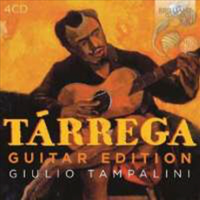 타레가 기타 에디션 (Tarrega Guitar Edition) (4CD) - Giulio Tampalini