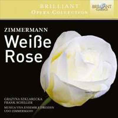 우도 치머만: 오페라 '백장미' (Udo Zimmermann: Die Weisse Rose)(CD) - Udo Zimmermann