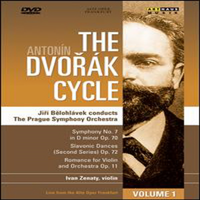 드보르작 : 교향곡 7번, 슬라브 무곡, 로망스 (Dvorak : Symphony No.7 Op.70, Slavonic Dances Op 72 / Romance For Violin and Orchestra Op.11) (지역코드1)(DVD) - Jiri Belohlavek
