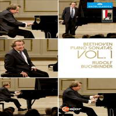 루돌프 부흐빈더 - 베토벤: 피아노 소나타 1집 (Rudolf Buchbinder - Beethoven: Piano Sonatas Vol.1) (2DVD) (2015) - Rudolf Buchbinder