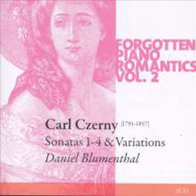 체르니: 피아노 소나타 1-4번 (Czerny: Piano Sonata No.1-4) (2CD) - Daniel Blumenthal