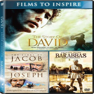 The Story Of David / The Story Of Jacob and Joseph / Barabbas (더 스토리 오브 데이비드 / 더 스토리 오브 제이콥 앤 조셉 / 바라바)(지역코드1)(DVD)