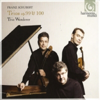 슈베르트 : 피아노 삼중주 1, 2번, 노투르노 (Schubert : Piano Trios No.1 Op.99 & No.2 Op.100, Notturno D.897) (2CD)(Digipack) - Trio Wanderer