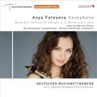 색소폰 - 소나타와 협주곡 (Saxophone - Sonata and Concerto)(CD) - Asya Fateyeva