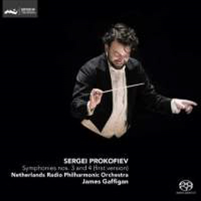 프로코피에프: 교향곡 3번 &amp; 4번 (Prokofiev: Symphonies 3 &amp; 4) (SACD Hybrid) - James Gaffigan