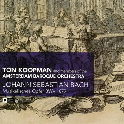 바흐 : 음악의 헌정 BWV1079 (Bach : Musical Offering, BWV1079)(CD) - Ton Koopman