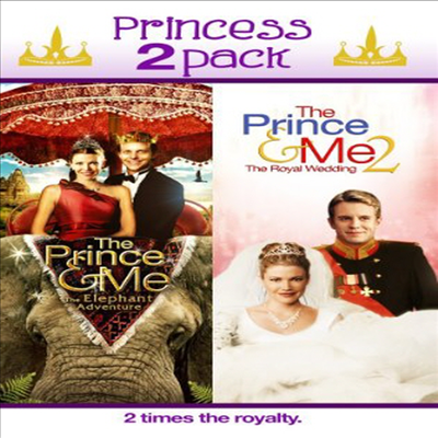 Princess 2 Pack: The Prince & Me: The Elephant Adventure/ The Prince & Me 2: The Royal Wedding (내 남자친구는 왕자님 / 내 남자친구는 왕자님 2)(한글무자막)(DVD)