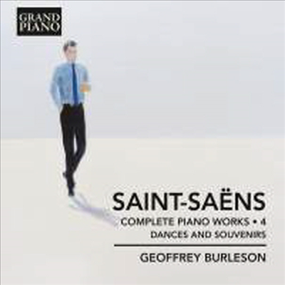 생상스: 피아노 작품 4집 (Saint-Saens: Piano Works Vol.4)(CD) - Geoffrey Burleson
