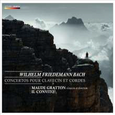 WF 바흐: 3개의 하프시코드 협주곡, 신포니아 (WF Bach: Harpsichord Concertos, Sinfonia F65)(CD) - Maude Gratton