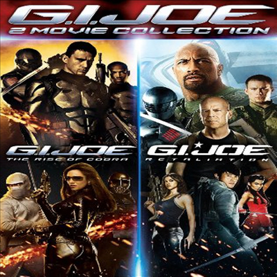 G.I. Joe 2-Movie Collection - G.I. Joe: The Rise Of Cobra / G.I. Joe: Retaliation (지.아이.조: 전쟁의 서막 / 지.아이.조 2)(지역코드1)(한글무자막)(DVD)