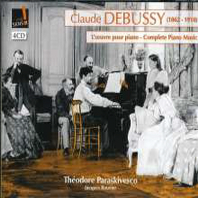 드뷔시: 피아노 작품 전집 (Debussy: Complete Piano Works) (4CD) - Theodore Paraskivesco