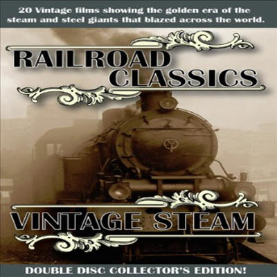 Railroad Classics: Vintage Steam - Double Disc Collector's Edition (레일로드 클래식스: 빈티지 스팀)(지역코드1)(한글무자막)(DVD)