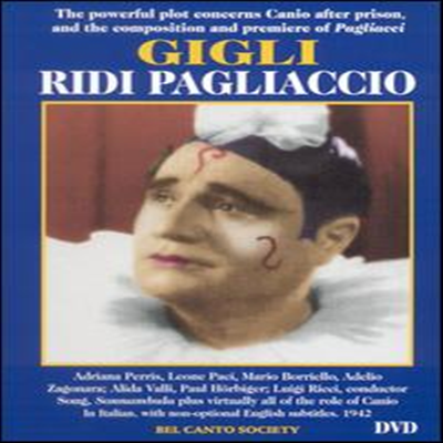 Gigli: Ridi Pagliaccio (DVD) - Beniamino Gigli