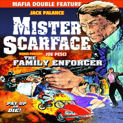 Crime Boss Double Feature: Mr. Scarface (1976) / Family Enforcer (1976) (크라임보스)(지역코드1)(한글무자막)(DVD)