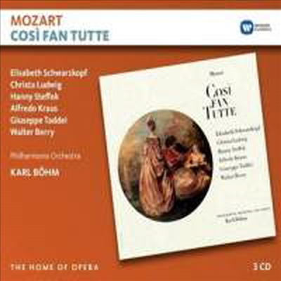 모차르트: 오페라 '코지 판 투테' (Mozart: Opera 'Cosi fan tutte', K588) (3CD) - Elisabeth Schwarzkopf
