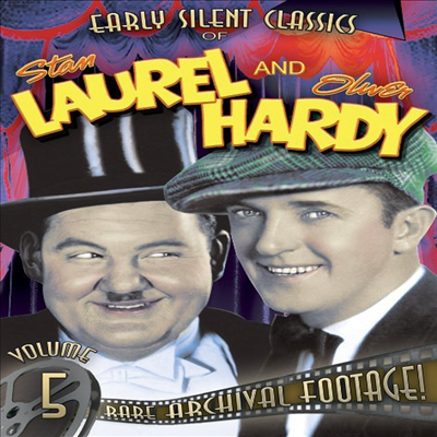 Laurel &amp; Hardy: Early Silent Classics 5 (로렐 앤 하디)(한글무자막)(DVD)