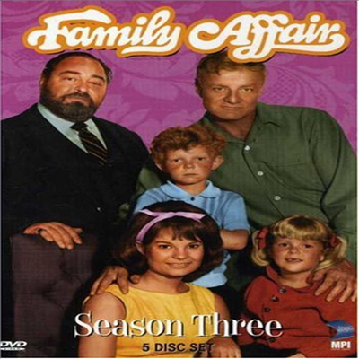 Family Affair: Season 3 (패밀리 어페어)(지역코드1)(한글무자막)(DVD)