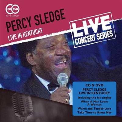 Percy Sledge - Live In Kentucky (Digipack)(CD+DVD)